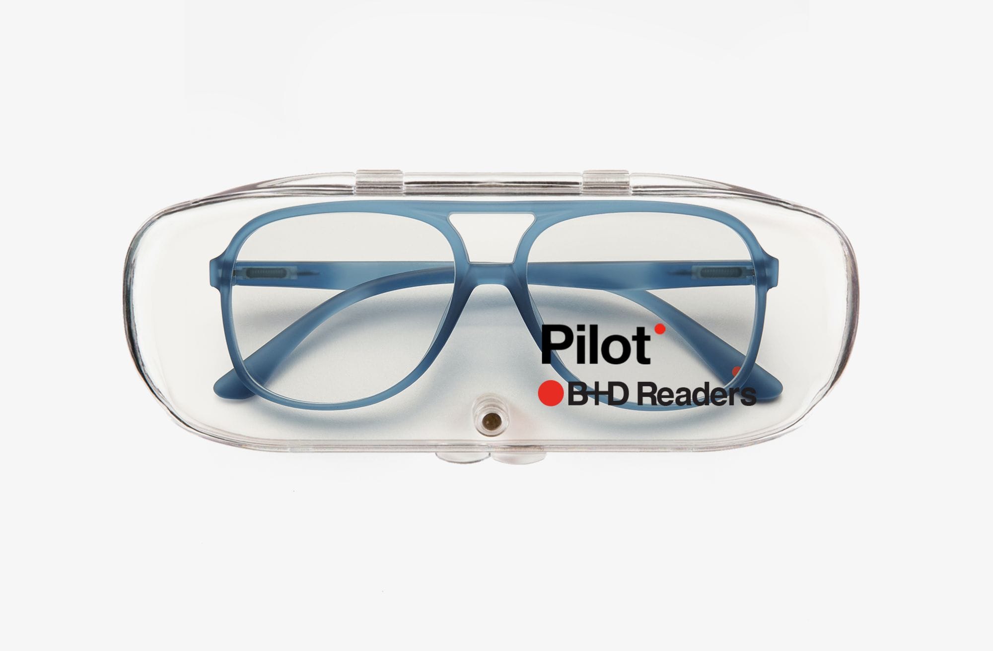 B+D Pilot Aviator Anteojos de Lectura - Estuche