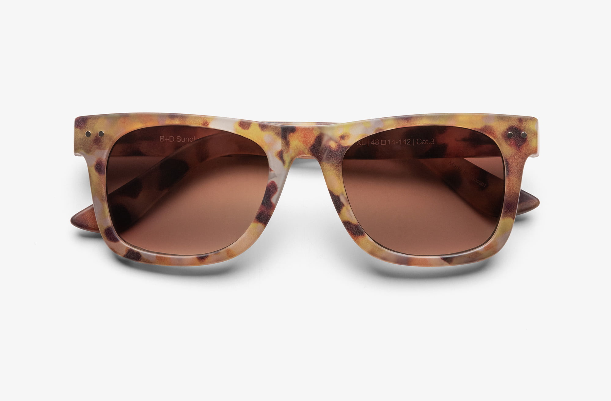 B+D Square XL Dune Tortoise Front